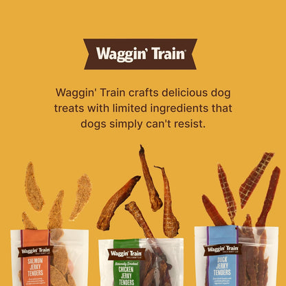 Waggin'_Train_Smoked_Chicken_Jerky_Tenders_for_Dogs_with_Turmeric_and_Human_Grade_Bone_Broth,_Grain_and_Corn_Free,_High_Protein,_Premium_Limited_Ingredient_100%_Real_Chicken_Dog_Treats,_24_oz._Pouch