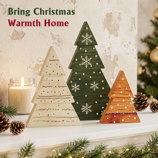 KLYRO_Christmas_Decor,_3Pcs_Wooden_Tabletop_Christmas_Tree_Decorations_Sign
