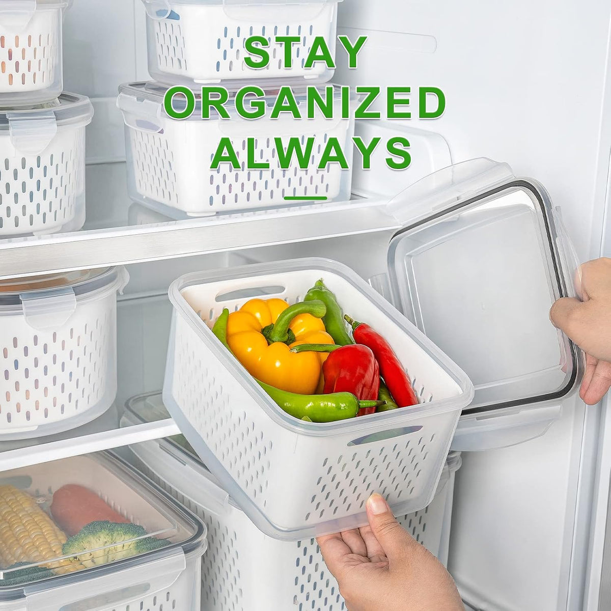 5_PCS_Large_Fruit_storage_Containers_for_Fridge_,Food_Storage_Containers