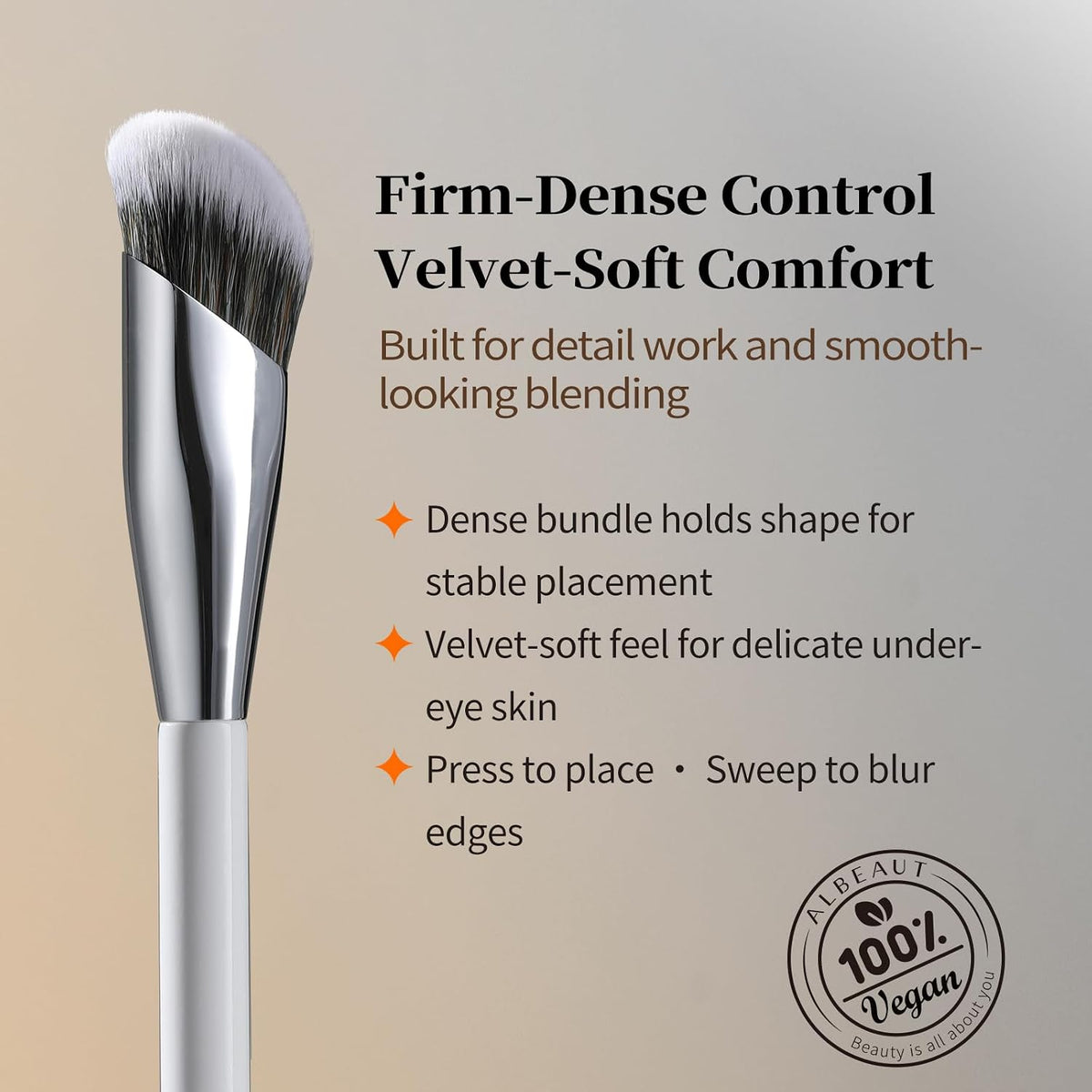 Albeaut_Concealer_Brush,_Angled_Under_Eye_Makeup_Small_Foundation_Precision_Face_Blending_Brush_(193_concealer_brush),_1pc