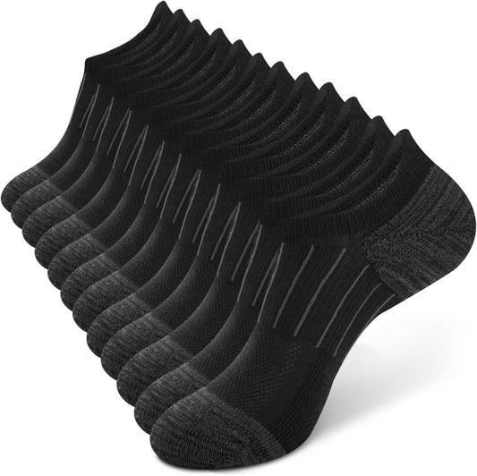 BAMBOO_COOL_Mens_Non-Slip_No_Show_Sock_Moisture-Wicking_Low_Cut_Sock_6_Pack