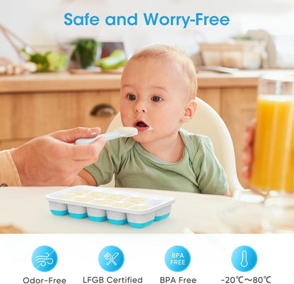 DOQAUS_Ice_Cube_Tray_with_Lid_and_Bin,4_Pack_Ice_Cube_Trays_for_Freezer