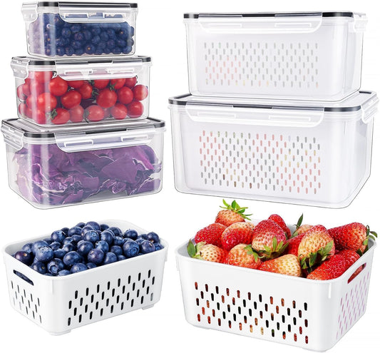 5_PCS_Large_Fruit_storage_Containers_for_Fridge_,Food_Storage_Containers