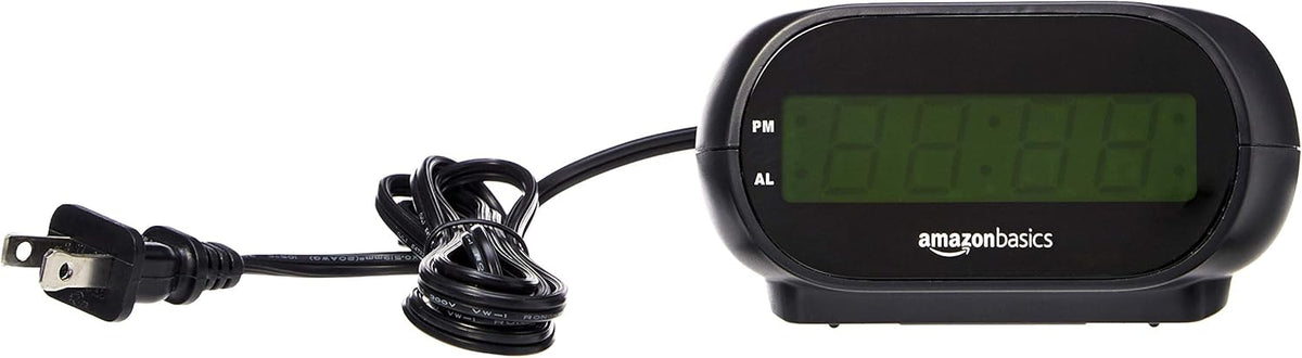 Amazon_Basics_Small_Digital_Oval_Alarm_Clock_with_LED_Display,_Nightlight,_Snooze_Function_&_Battery_Backup,_Black,_4.5_x_3.5_x_2.4_Inches