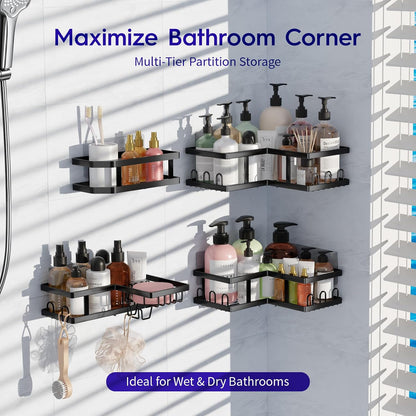Youvip_Shower_Caddy_Corner_No_Drilling-Adhesive,_Shower_Shelves-Rustproof