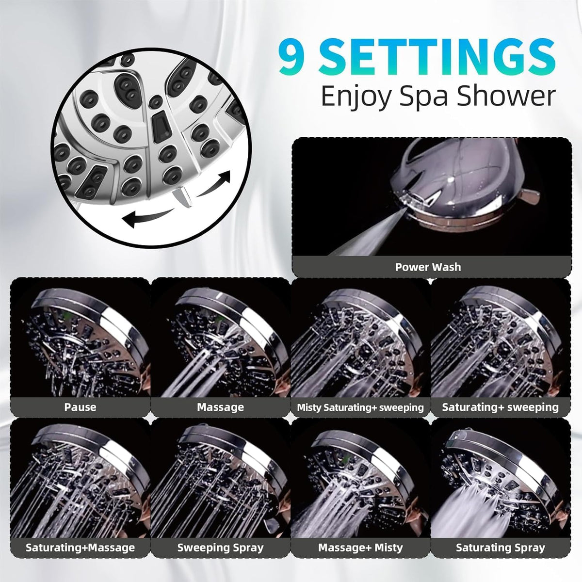 BESAQUO_9_Functions_High_Pressure_Handheld_Shower_Head_with_Power_Wash