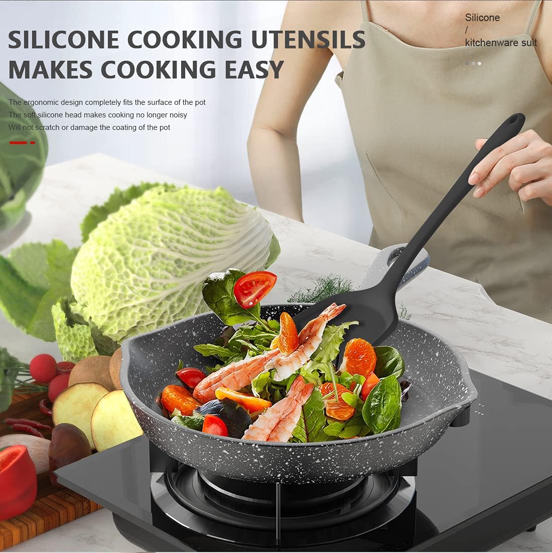 AOTHOD_Silicone_Cooking_Utensils_Set_-_446°F_Heat_Resistant_Kitchen_Utensils,Turner_Tongs,Spatula,Spoon,Brush,Whisk,Kitchen_Utensil_Gadgets_Tools_Set_for_Nonstick_Cookware,Dishwasher_Safe_(BPA_Free)