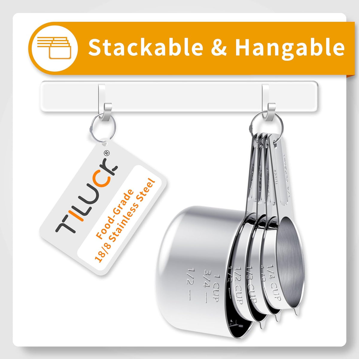 TILUCK_Stainless_Steel_Measuring_Cups_&_Spoons_Set,_Cups_and_Spoons