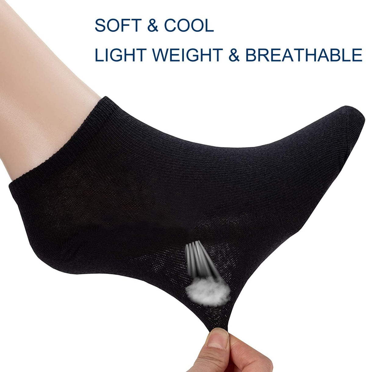 14_Pairs_Low_Cut_Ankle_Socks_for_Men/Women_Thin_Athletic_Sock_Pack_Socks