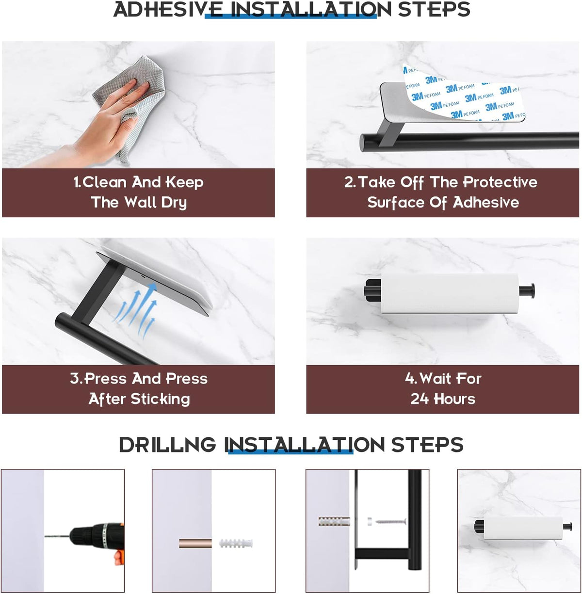 Paper_Towel_Holder_Under_Cabinet_No_Drilling,_Self_Adhesive_Paper_Towel_Holder_Wall_Mount_for_Kitchen_Rack,_Under_Counter_Napin_Holder_No_Drill,_304_Stainless_Steel_Matte_Black