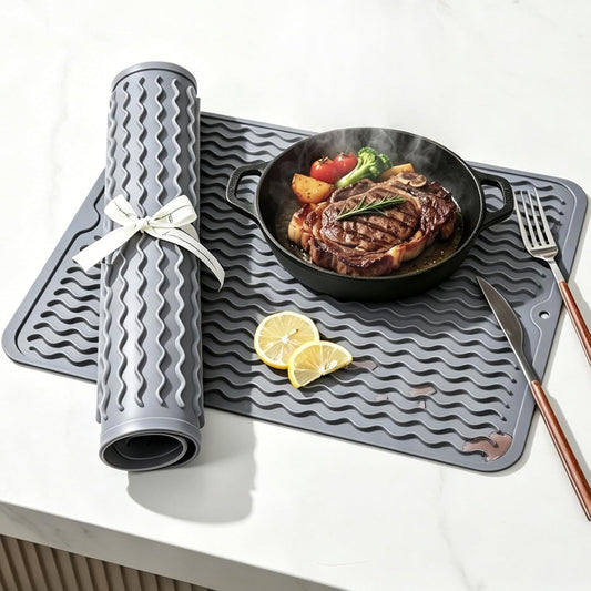 2_Pack_Caketime_Silicone_Dish_Drying_Mat_for_Kitchen_Counter_Heat_Resistant_Under_Sink_Waterproof_Coffee_Bar_Accessories_Dining_Rack_Stone_Utensil_Holder_Countertop_Decor_Must_Haves_2026