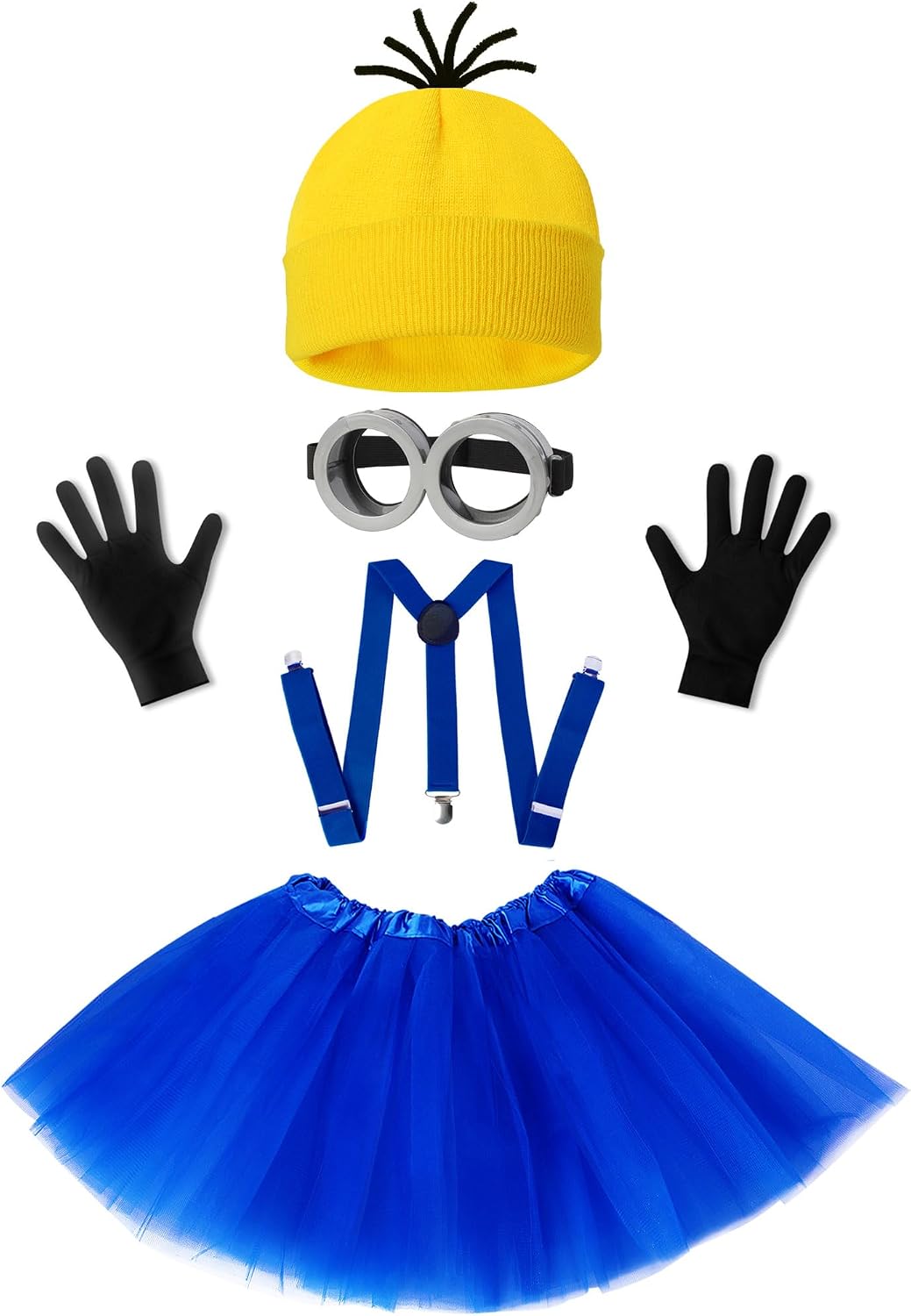 WISHTEN_5_PCS_Halloween_Costumes_for_Kids_Girls,Halloween_Cosplay_Dress_up