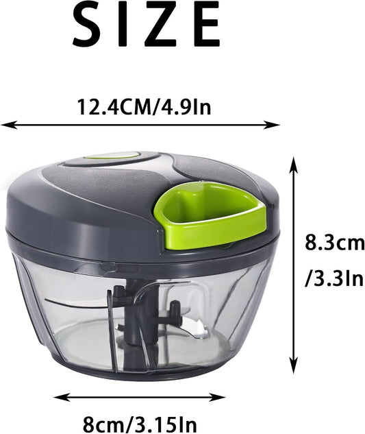 Ourokhome_Manual_Food_Processor_Vegetable_Chopper,_Portable_Hand_Pull_String_Garlic_Mincer_Onion_Cutter_for_Veggies,_Ginger,_Fruits,_Nuts,_Herbs,_etc.,_500ml,_Grey