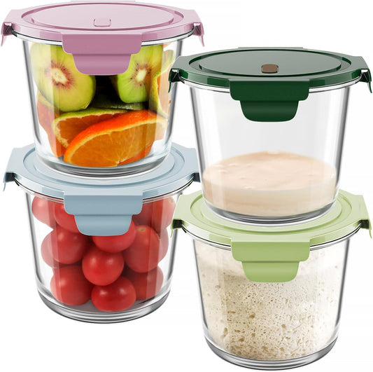 3Cup/23oz_Glass_Meal_Prep_Containers_with_Vented_Lids_Food_Storage,_4_PACK