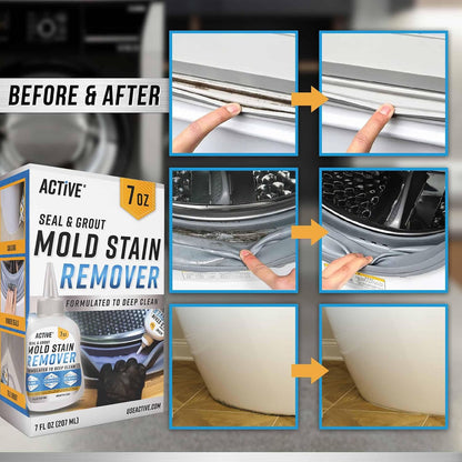 ACTIVE_Mold_Stain_Remover_Gel_Cleaner_Heavy_Duty_Stain_Cleaner_for_Front_Loader_Washing_Machine_Seal,_Bathroom_Grout,_Shower,_Caulk_-_Front_Load_Washer_Cleaning_Solution_-_7_Fl_Oz