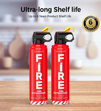 AmzBoom_2-Pack_Fire_Extinguisher_for_Home,_Kitchen,_Car,_and_Grill_with_Mounting_Bracket–_Extinguishing_Spray,_Compact_A,_B,_C,_K_–_Eco-Friendly,_Prevents_Reignition.
