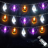 Zimati Halloween Lights Decor LED Battery Operated String Light