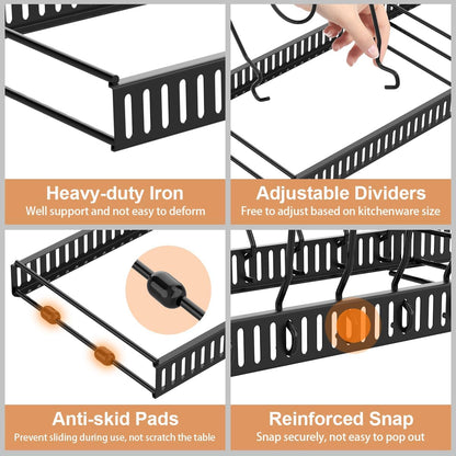 Housolution_Pot_and_Pan_Lid_Organizer_Holder_Storage_Rack,_Black
