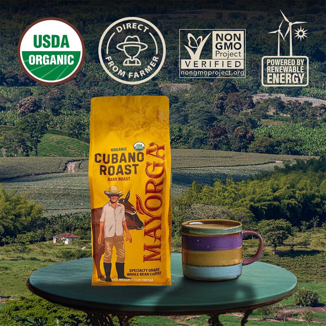 Mayorga_Organic_Coffee_2lb_Cafe_Cubano_Roast_-_Dark_Roast_Whole_Bean_Specialty_Grade_Coffee,_100%_Arabica,_Slow_Roasted,_Bold_and_Smooth_Flavor_with_Low_Acidity_-_USDA_Organic,_Non-GMO,_Kosher