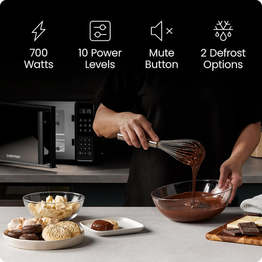Chefman_Countertop_Microwave_Oven_0.7_Cu._Ft.,_700_Watts_with_10_Power_Levels,_6_Cooking_Presets_with_One-Touch_Express_Cook,_Eco_Mode,_Child_Safety_Lock,_&_Mute_Button_-_Black