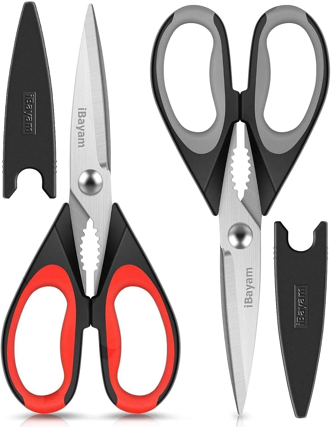 iBayam_Kitchen_Scissors_Shears_All_Purpose_Heavy_Duty,_Protective_Sheath