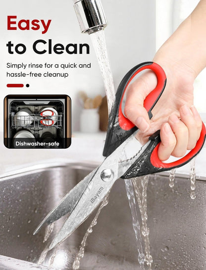 iBayam_Kitchen_Scissors_Shears_All_Purpose_Heavy_Duty,_Protective_Sheath