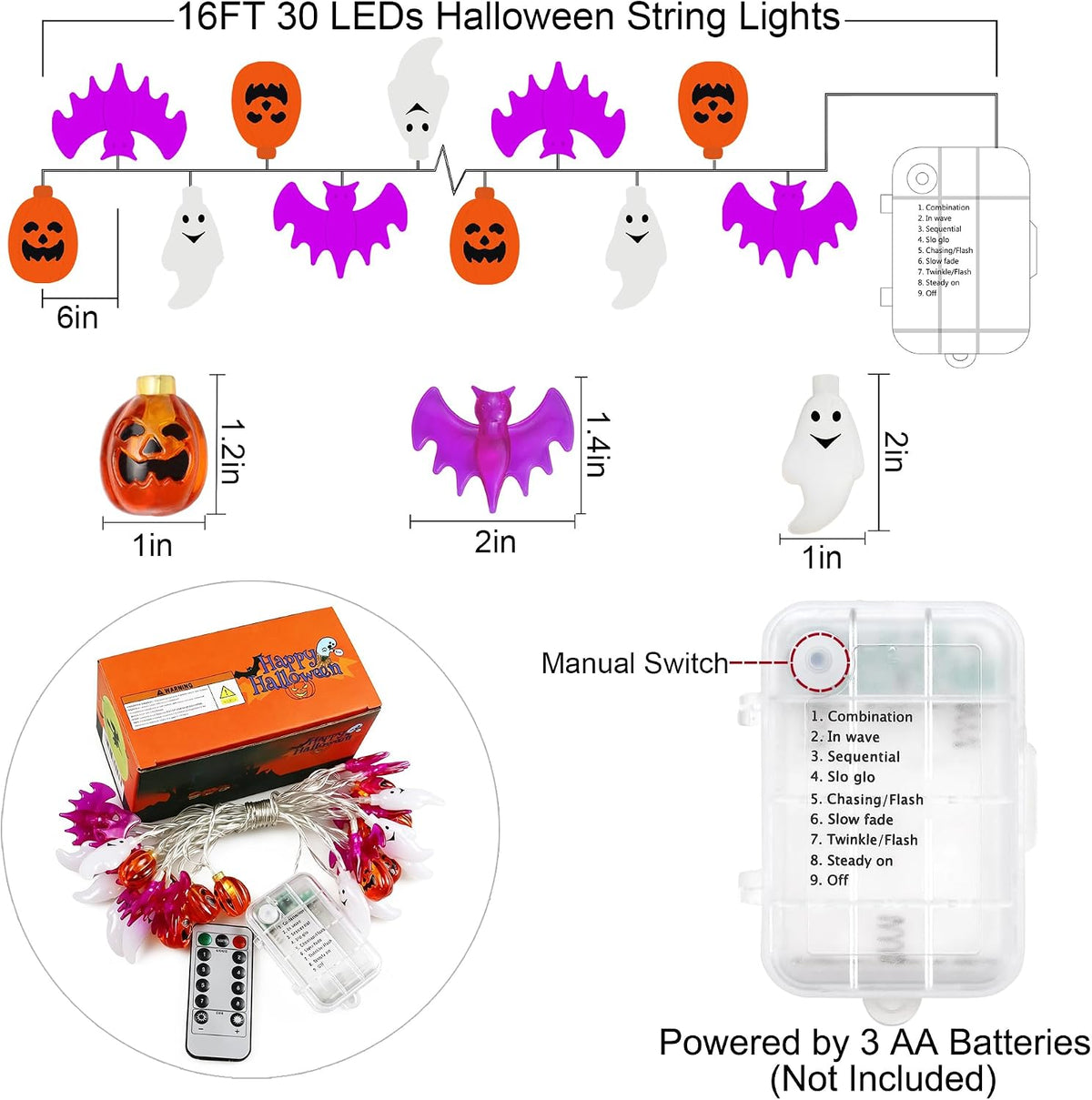 Zimati_Halloween_Lights_Decor_16_ft_30_LED_Battery_Operated_String_Light