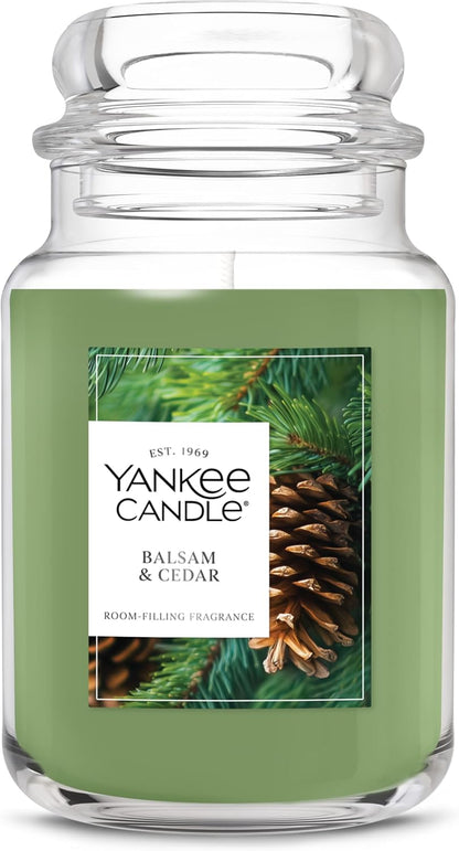Yankee_Candle_Balsam_&_Cedar_Scented_Candle,_22oz_Large_Jar