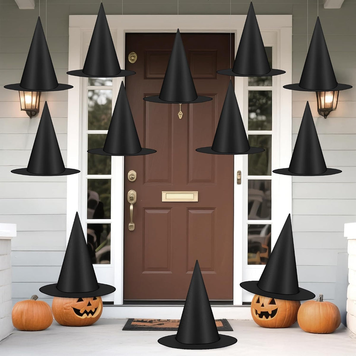 Luces_12_PCS_Witch_Hats,_Thickened_Hanging_Witches_Hats_Halloween_Decor