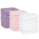 Petal Pink, Lavender, White - 144 Pack