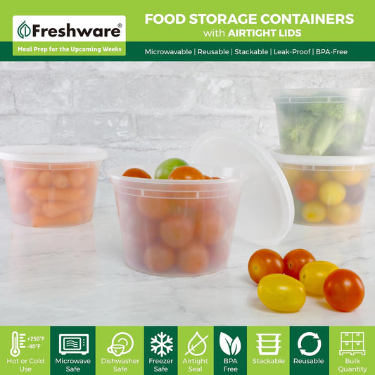 Freshware_Food_Storage_Containers_[50_Set]_16_oz_Plastic_Deli_Containers_with_Lids,_Slime,_Soup,_Meal_Prep_Containers_|_BPA_Free_|_Stackable_|_Leakproof_|_Microwave/Dishwasher/Freezer_Safe