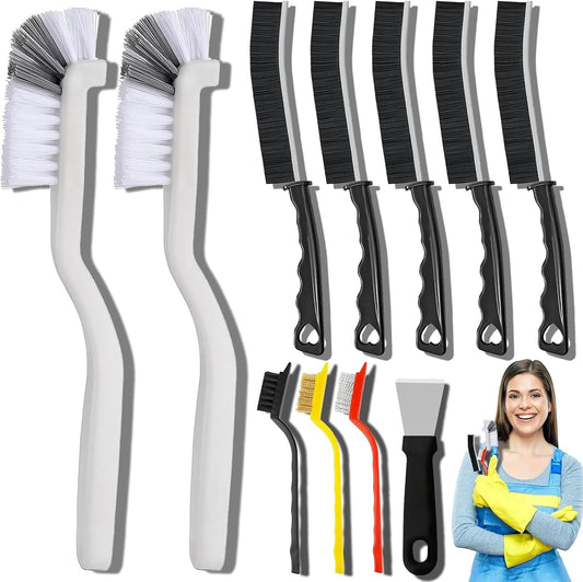 Dfacio_11Pcs_Crevice_Cleaning_Brush_Set,Multi-Purpose_Cleaning_Supplies
