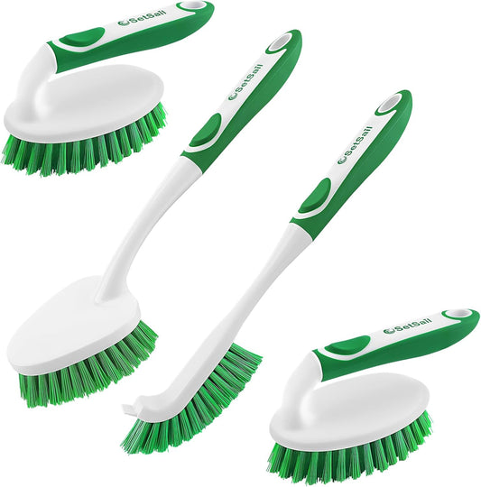 Scrub_Brush_Set_of_4_Pack,_Heavy_Duty_Shower_Cleaning_Brush_Set,_Green