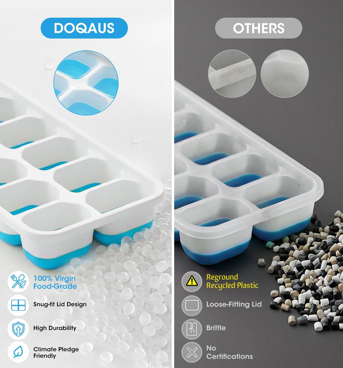 DOQAUS_Ice_Cube_Tray_with_Lid_and_Bin,4_Pack_Ice_Cube_Trays_for_Freezer