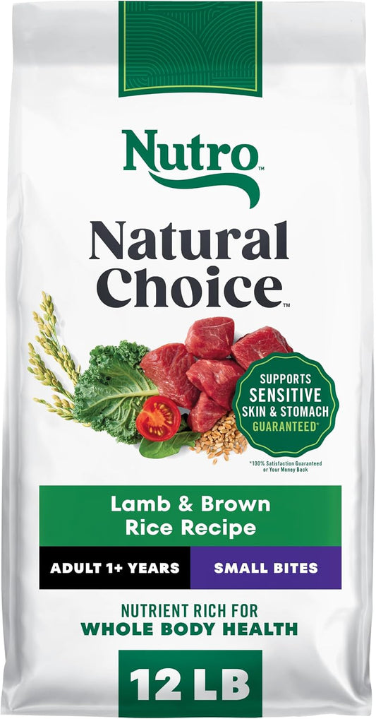 Nutro_Natural_Choice_Small_Bites_Dry_Dog_Food,_Lamb_&_Rice,_12_lb