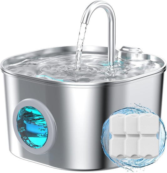 Cat_Water_Fountain_Stainless_Steel:_Pet_Fountains_for_Cats/Dog_Indoor_74oz