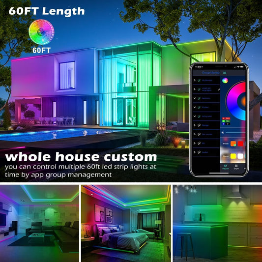 AILBTON_Led_Strip_Lights,60ft_Music_Sync_Color_Changing,_Built-in_Mic,Bluetooth_App_Control_LED_Tape_Lights_with_Remote,5050_RGB_Rope_Light_Strips