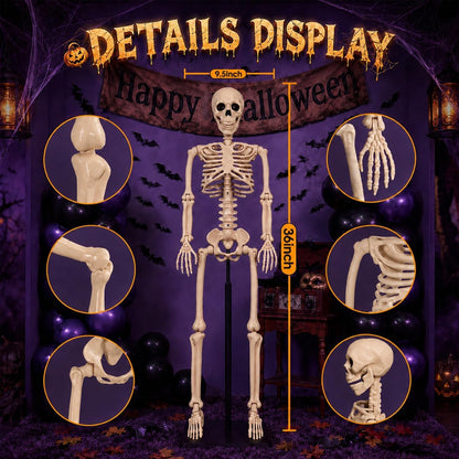 Abakuku_2_Pack_36"_Halloween_Skeleton_Decorations,Human_Bones_for_Halloween_Party_with_Movable_Joints,for_Haunted_Houses,_Front_Lawn,_Graveyard_Props
