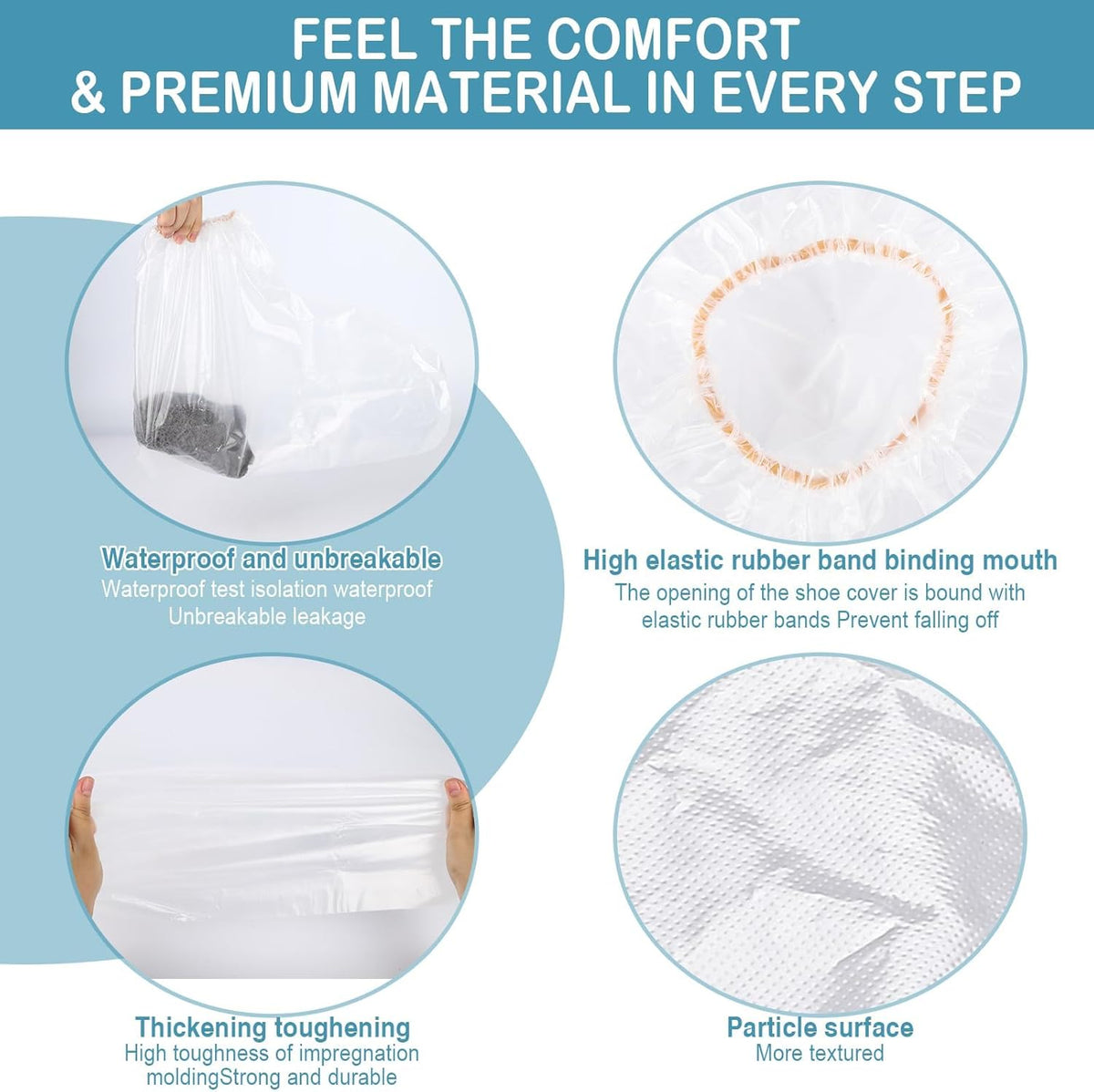 20Pcs_Waterproof_Shoe_Upper_Protector,Outdoor_Shoe_Protection_Cover,_L_Size
