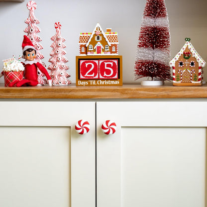 Knobēz:_Red_Peppermint_Decorative_Knob_Covers_Package_of_12_(Red)