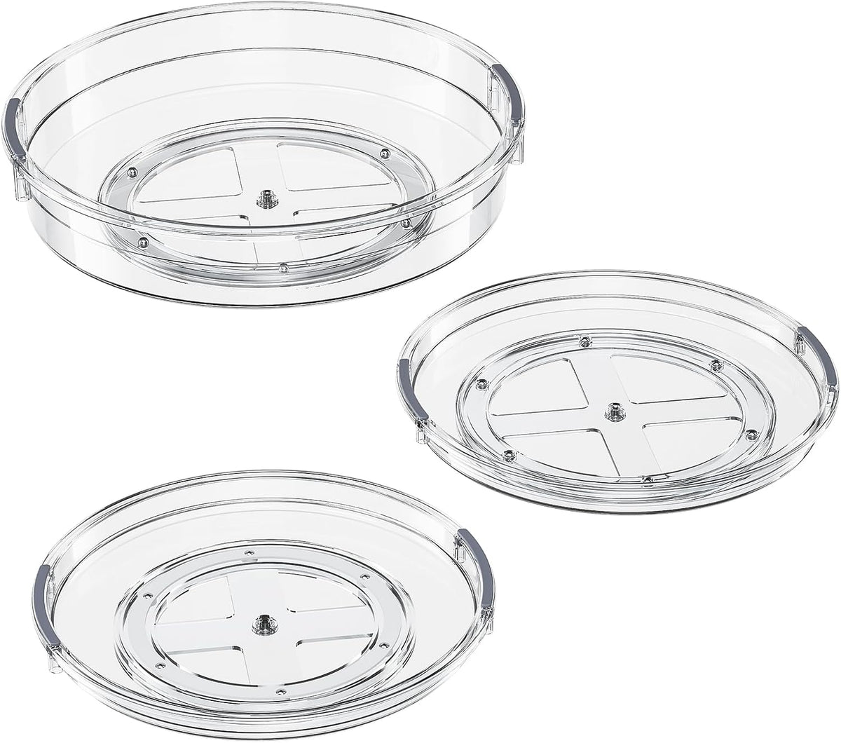 LAMU_3_Pack_Lazy_Susan_Organizer_Turntable_for_Cabinet,_9.25''_10.6''_12''