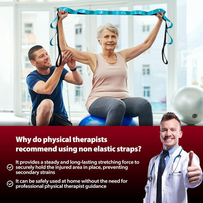 Acozycoo_Stretching_Strap_with_Loops_for_Physical_Therapy,Knee,Calf,Back