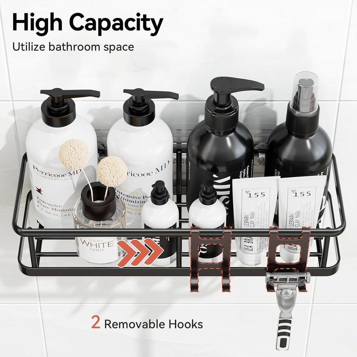 YASONIC_Shower_Caddy_Adhesive,_Rustproof_Shower_Shelves_for_Inside_Shower