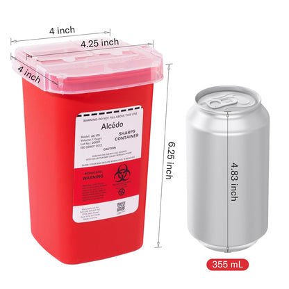 Alcedo_1_Quart_Sharps_Container_(1-Pack)_for_Needle_&_Syringe_Disposal