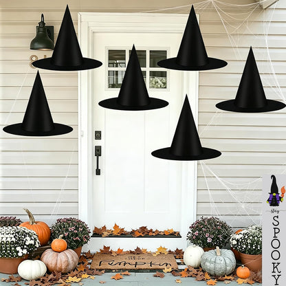 CESOF_6_Pcs_Witch_Hat_Halloween_Decorations_Hanging_Floating_Witches_Hats