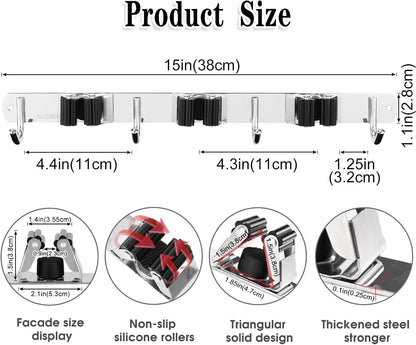 AceMining_Broom_Holder_Wall_Mount,_3_Racks_4_Hooks_Heavy_Duty_Mop_Organizer