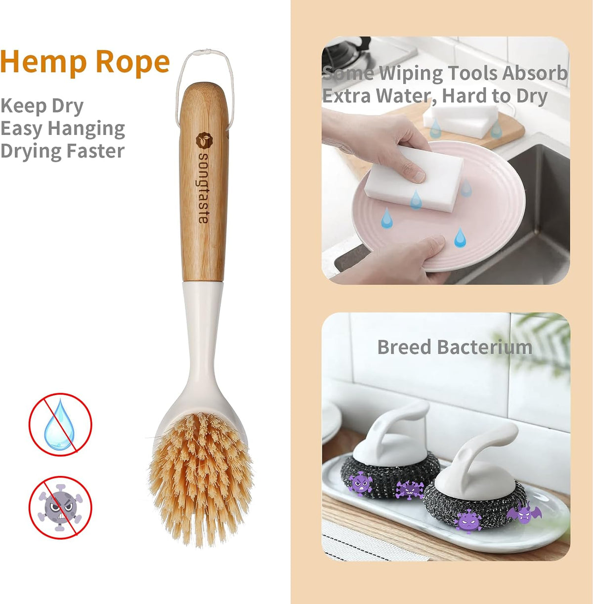 2_Pack_Kitchen_Dish_Brush_Bamboo_Handle_Dish_Scrubber_Built-in_Scraper_|_Scrub_Brush_for_Pans,_Pots,_Kitchen_Sink_Cleaning,_Dishwashing_and_Cleaning_Brushes_are_Perfect_Cleaning_Tools,_White