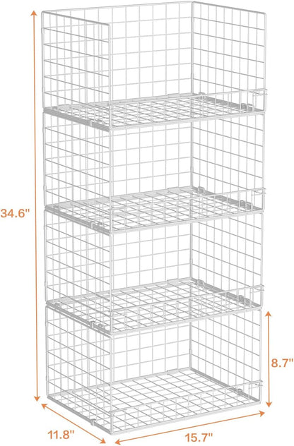 Yociyoga_4-Tier_Stackable_Closet_Organizers_and_Storage_Basket,_Foldable_Closet_Shelf_Organizer_System,_Space-Saving_Clothes_Storage_Drawer_Organizer_for_Wardrobe,_White_(Patent_30022416)