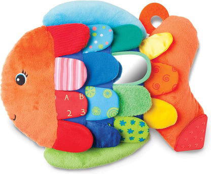 Melissa_&_Doug_K’s_Kids,_Flip_Fish_Stuffed_Animal,_Soft_Baby_Book,_Multi-Textured_Squeaking_&_Crinkling_Infant_Sensory_Toys_for_Babies_with_Baby_Mirror,_Tummy_Time_Toys_for_Infants_Ages_0–9_Months