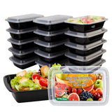 Ezalia Meal Prep Containers, Plastic Food Prep Containers Reusable, Leakproof To Go Food Containers with Lids, Microwave/Dishwasher/Freezer Safe